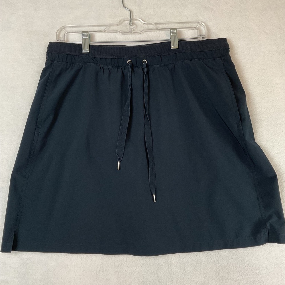 Green Tea Navy Blue Active Skort XL Athletic Golf Tennis Skirt Pickleball